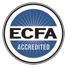Logo showing a ECFA Accredited Foundation